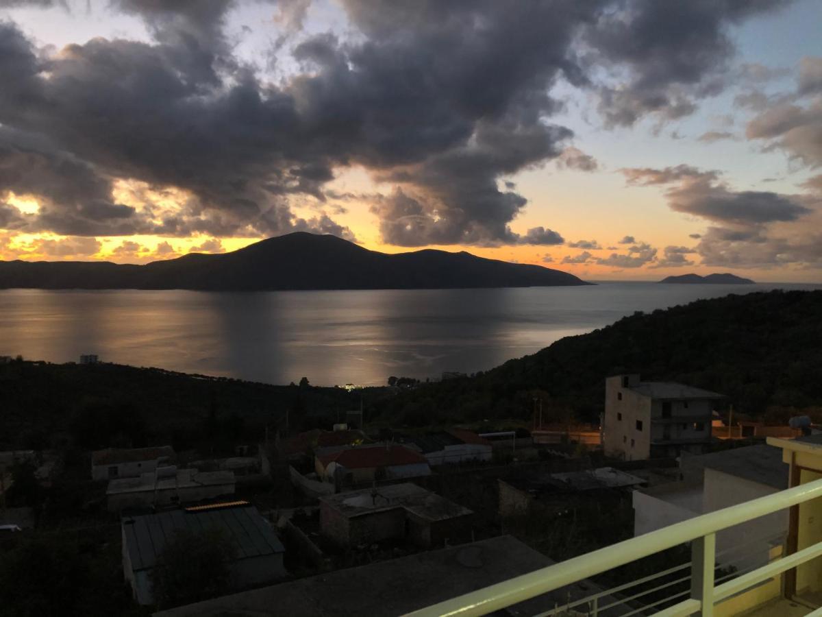 The Sunset Villa Leven Vlorë Exterior foto